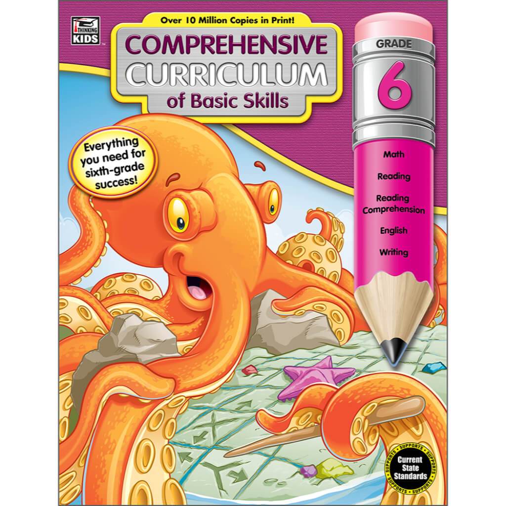 Comprehensive Curriculum Basic Skill Workbook Grade6 