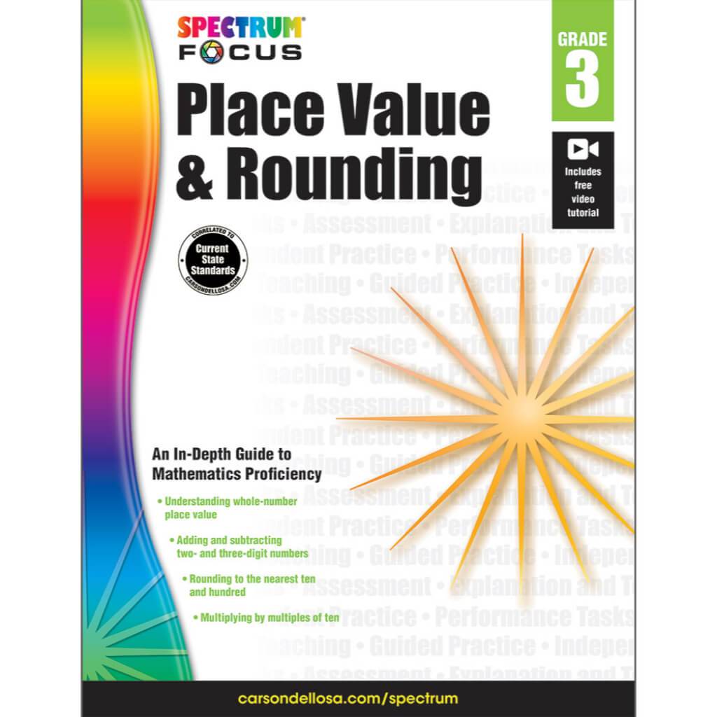 Spectrum Place Value Round Workbook Grade 3 