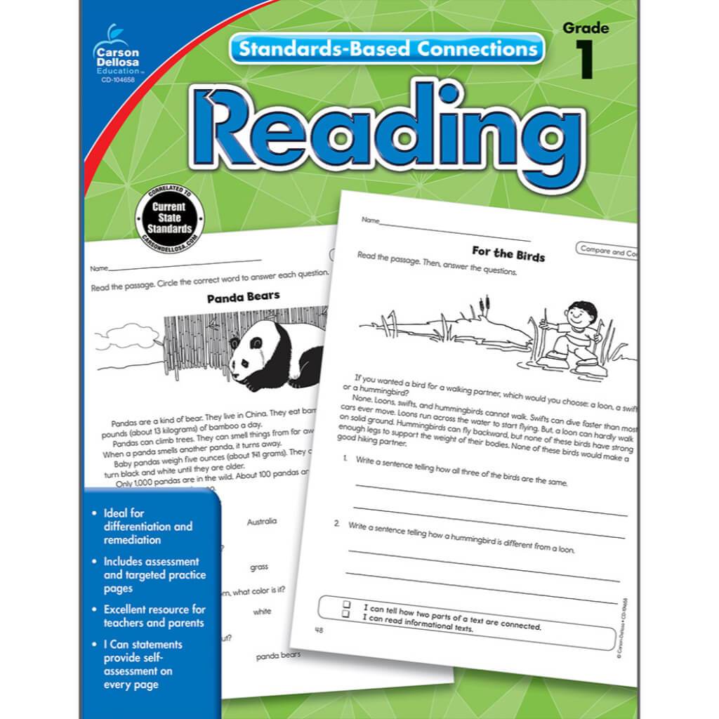 Standards-Based Connections: Reading Workbook Grade 1 