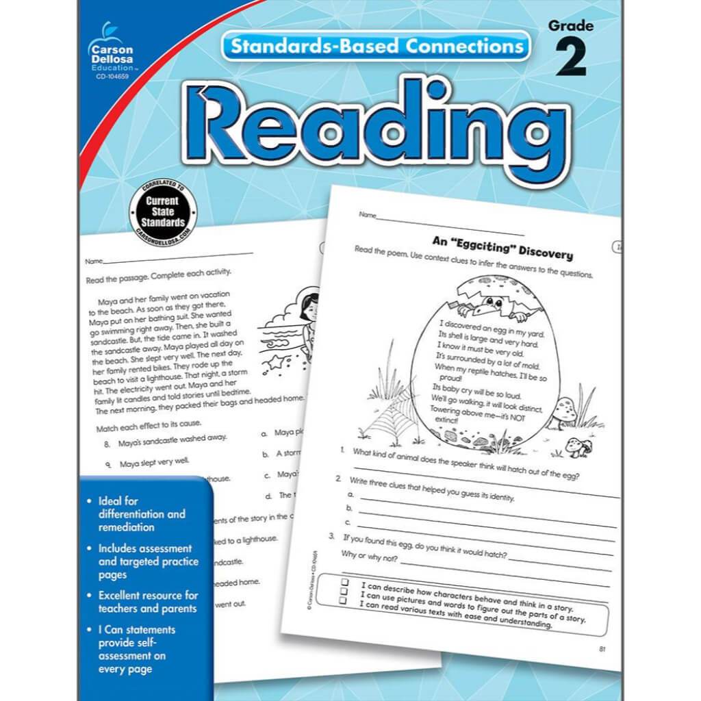 Standards-Based Connections: Reading Workbook Grade 2 