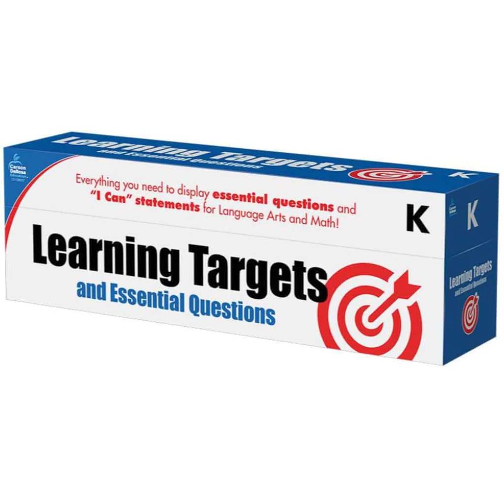 Learning Targets And Essential Questions Pocket Chart Cards 