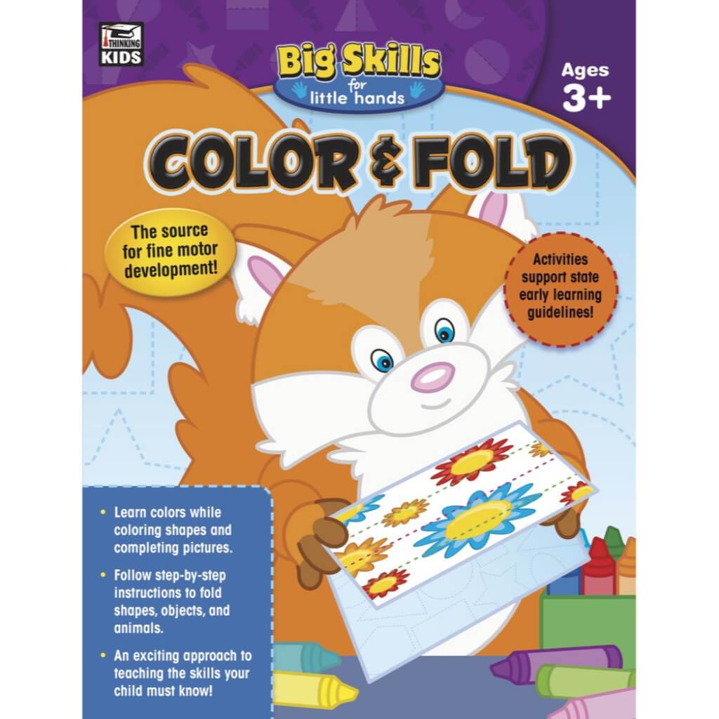 Color And Fold Workbook Pk-K 