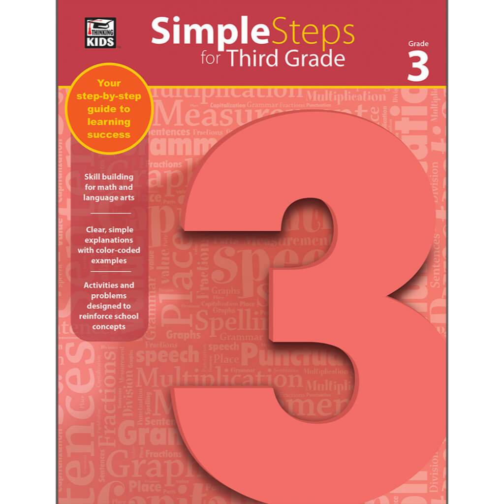 Simple Steps For Third Grade Workbook Grade 3 