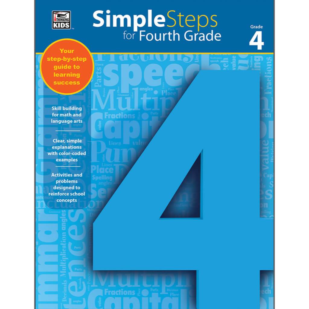 Simple Steps For Fourth Grade Workbook Grade 4 