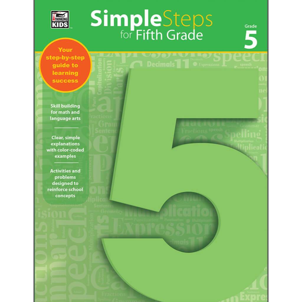 Simple Steps For Fifth Grade Workbook Grade 5 