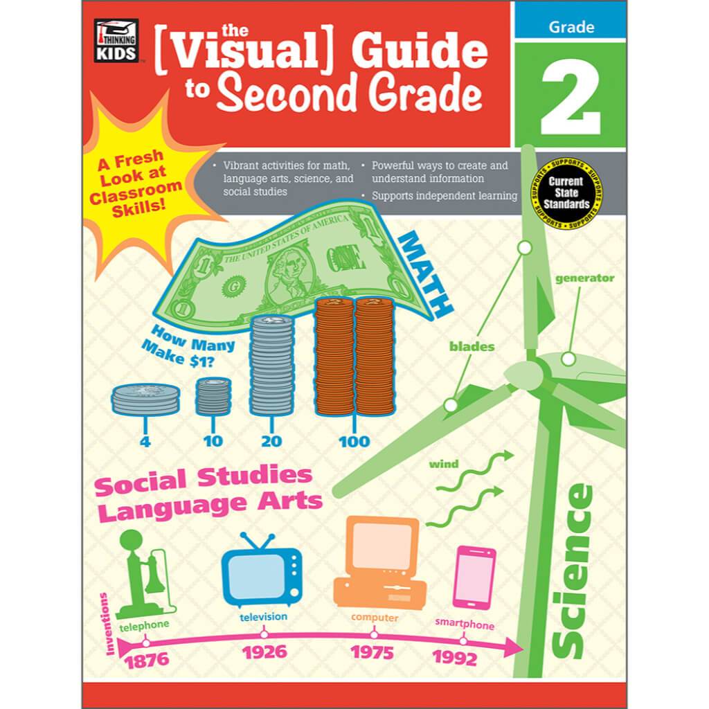 The Visual Guide To Second Grade Workbook Grade 2 