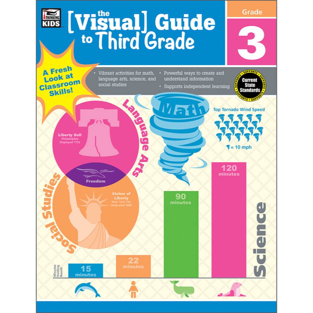Visual Guide To Third Grade Workbook Grade 3 