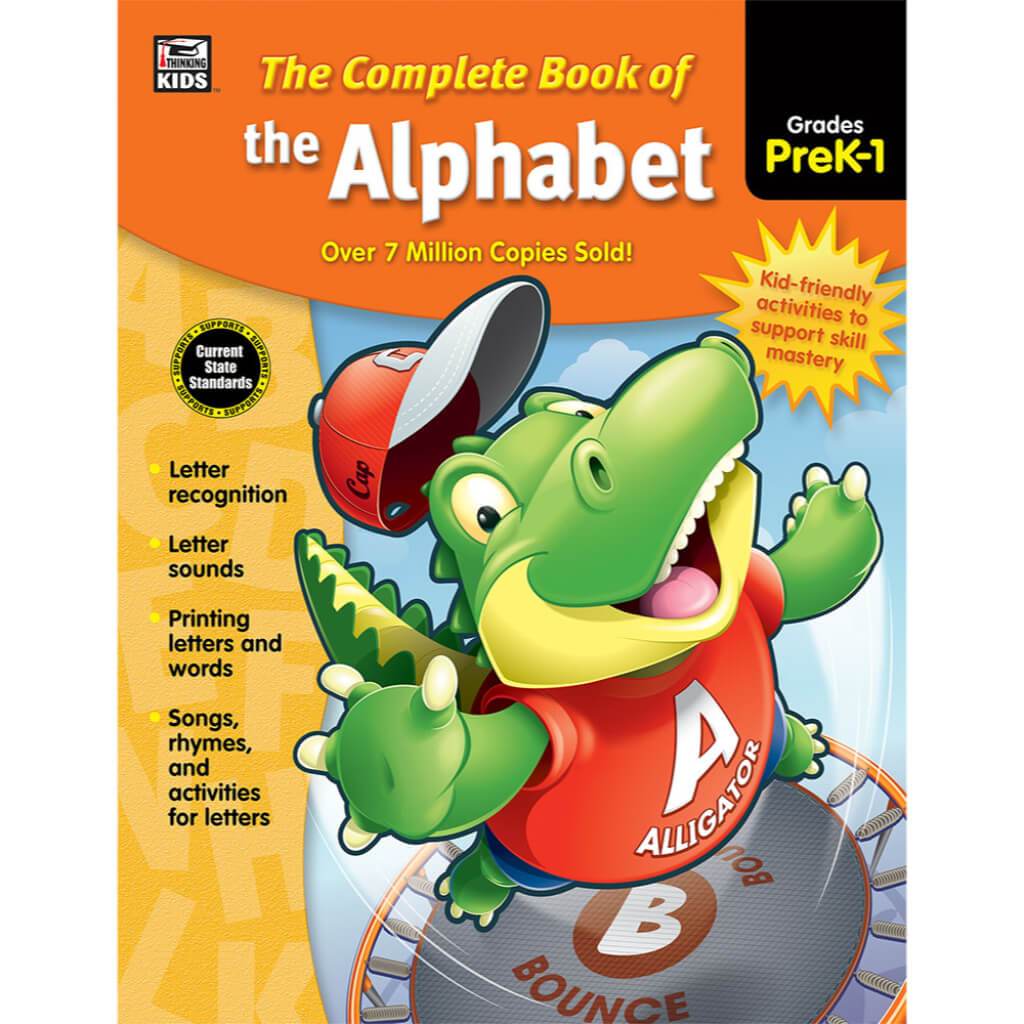 Complete Book Of The Alphabet Workbook Grade Prekinder-1 