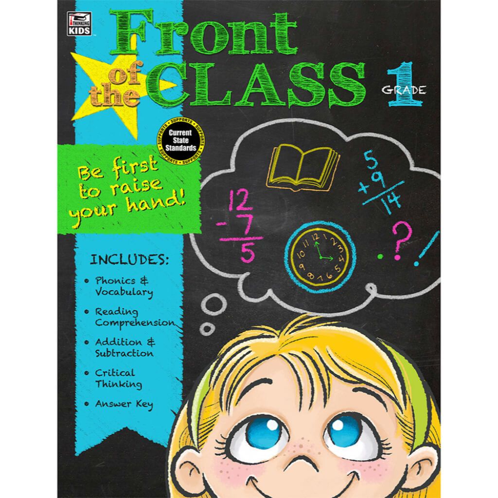 Front Of The Class Workbook Grade 1 