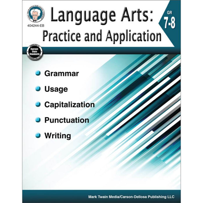 Language Arts: Practice And Application Resource Book Grade 7-8 