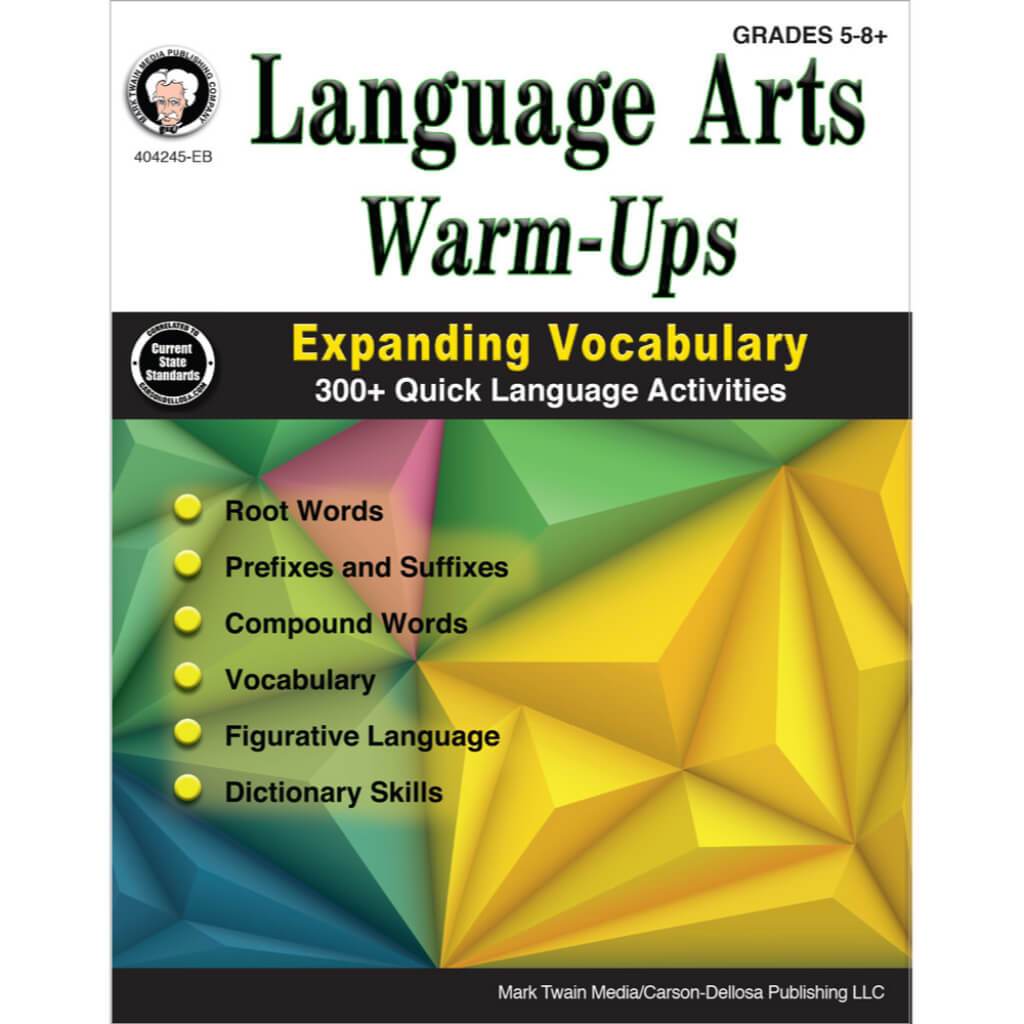 Language Arts Warm-Ups Resource Book Grade 5-12 