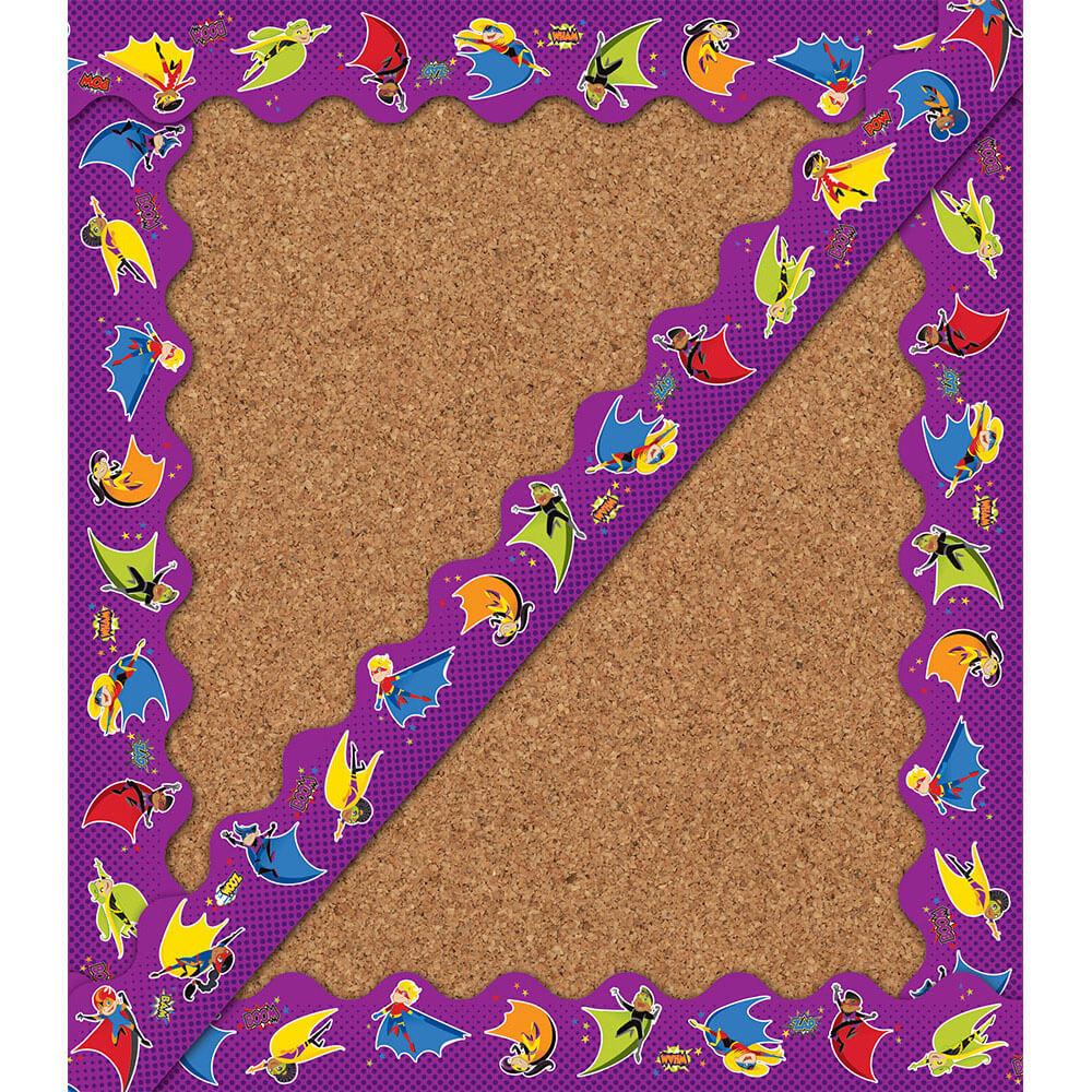 Super Power Super Kids Scalloped Borders 