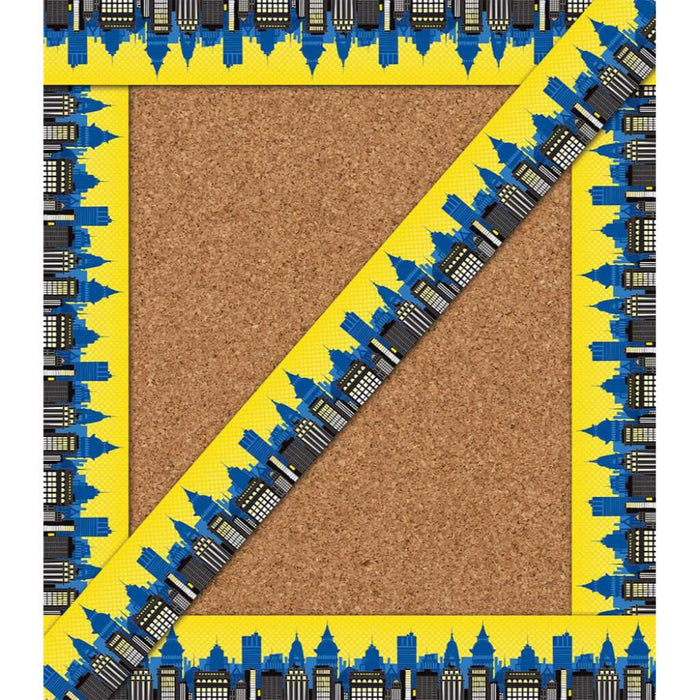 Super Power Skyline Straight Borders 