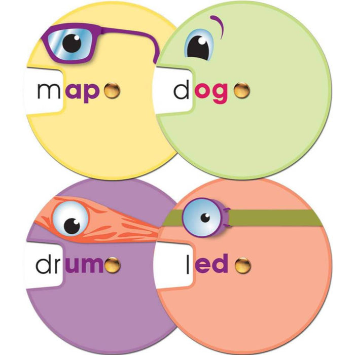 Word Wheels Word Families Curriculum Cut Outs 