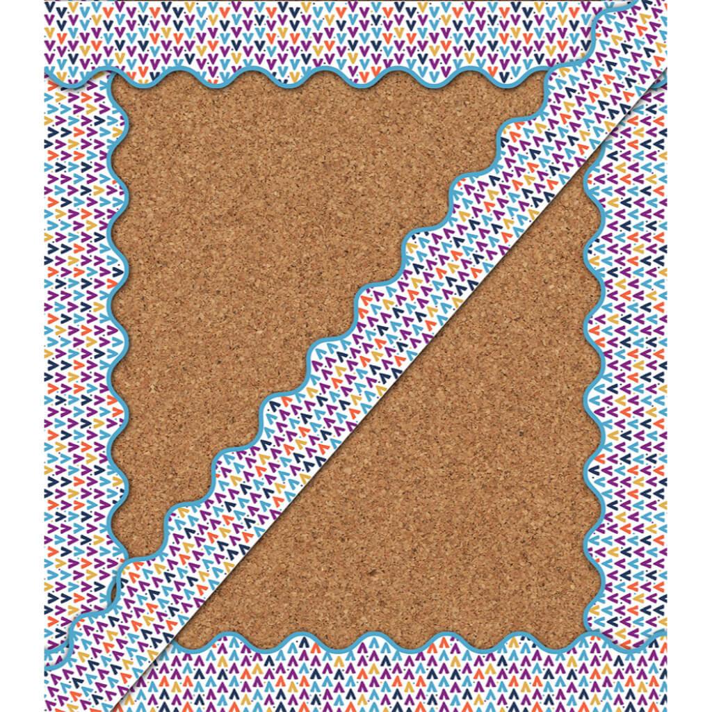 You Nique Tepees Scalloped Borders 