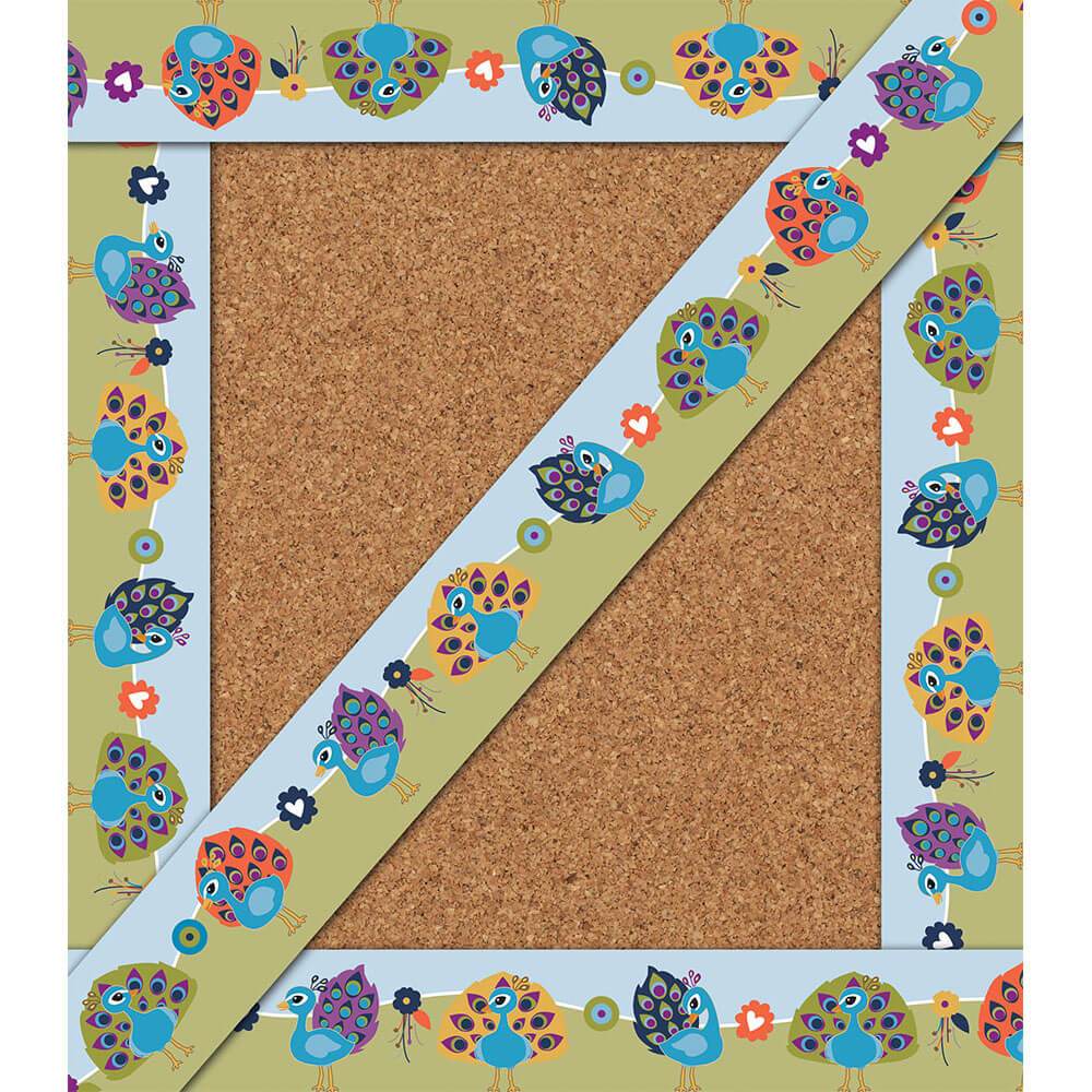 You Nique Peacocks Straight Borders 