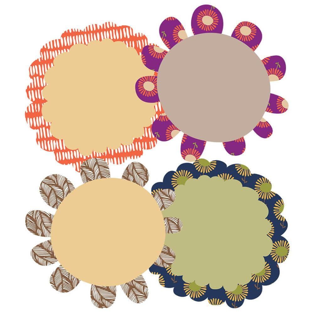 You Nique Flowers Mini Cut Outs 