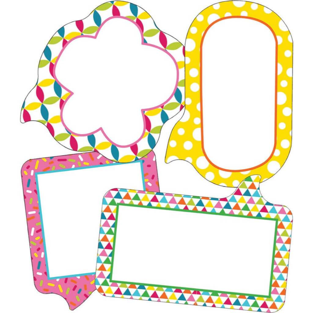 School Pop Small Speech Bubbles Mini Cut Outs 