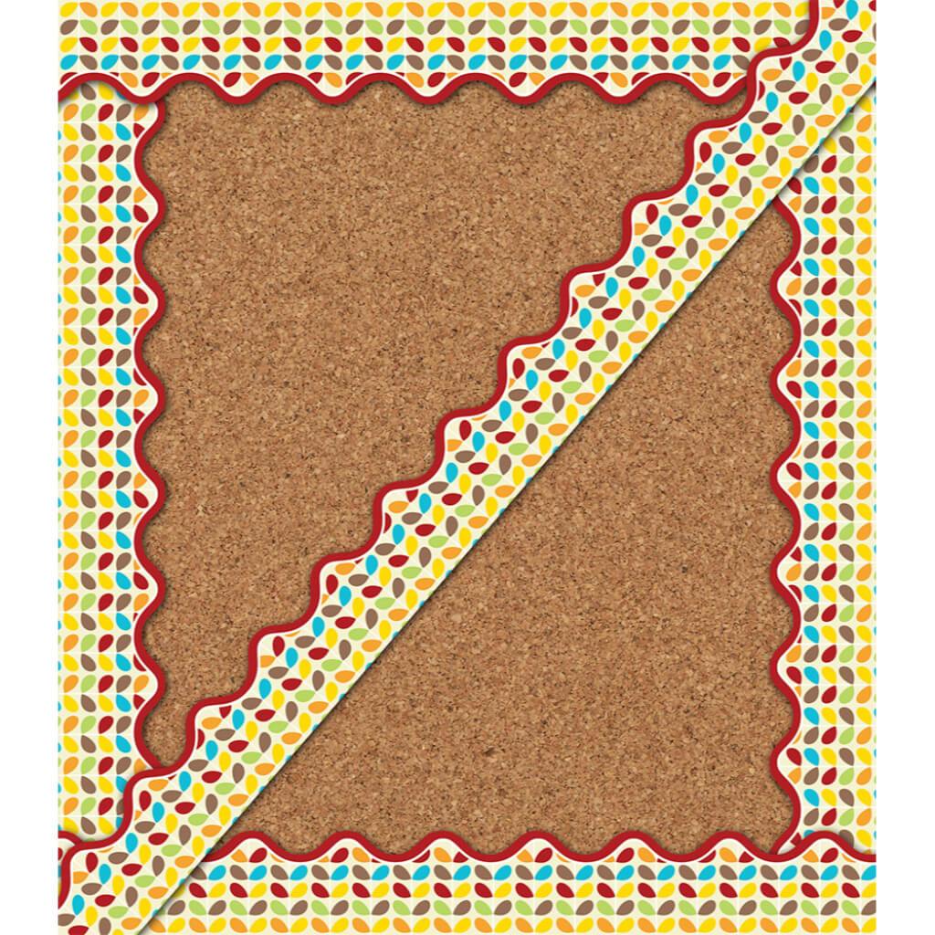 Hipster Sprouts Scalloped Border 