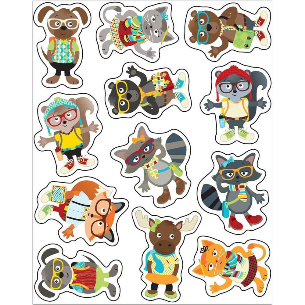 Hipster Shape Stickers 