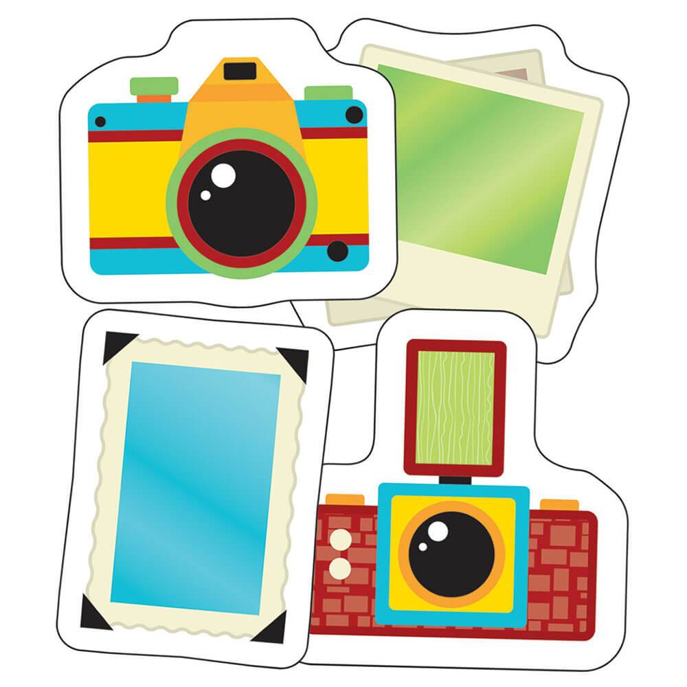 Hipster Cameras And Photos Mini Cut Outs 