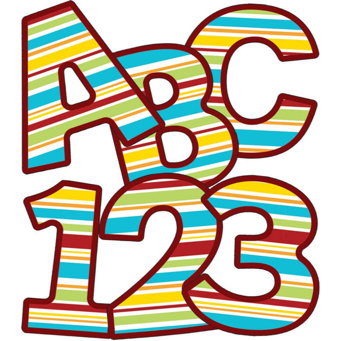 Hipster Uppercase Ez Letters 4" 