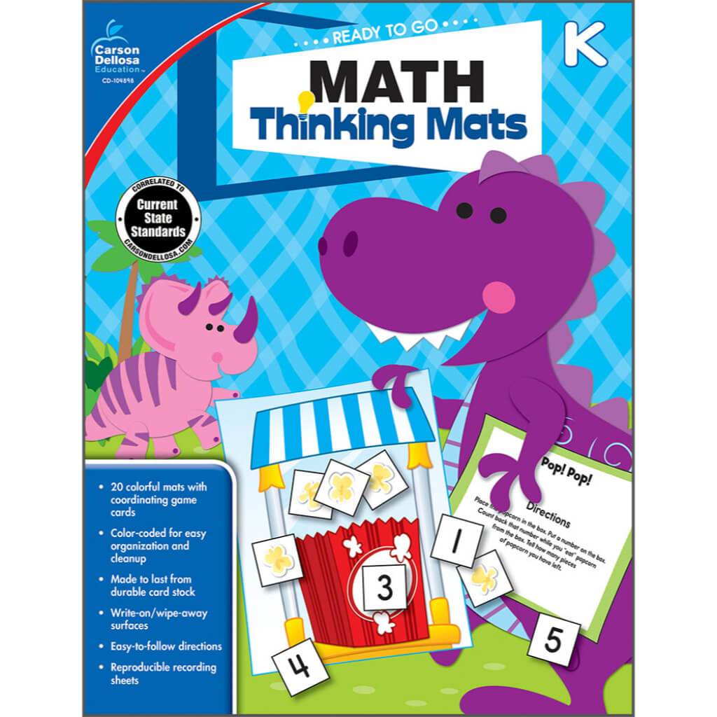Math Thinking Mats Resource Book Gr. K 
