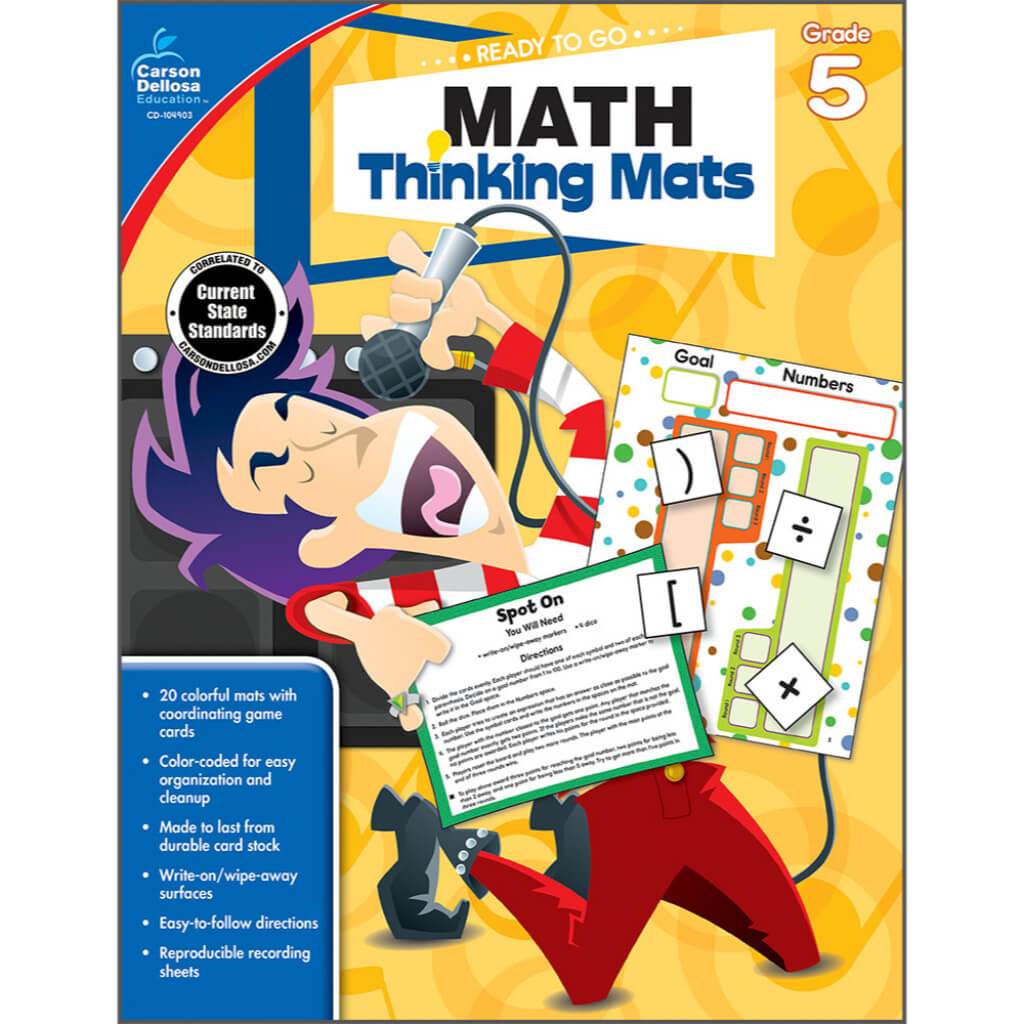 Math Thinking Mats Resource Book Gr. 5 