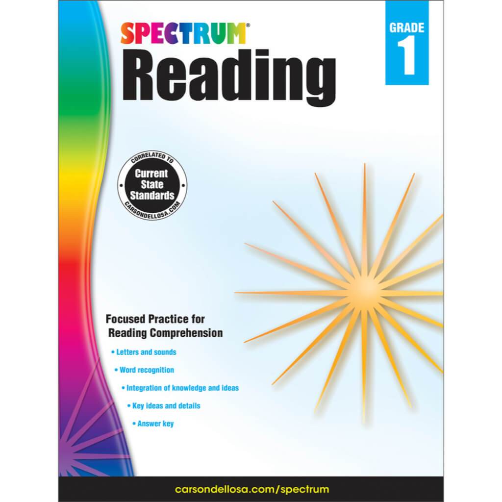 Spectrum Reading Workbook Grade 1 