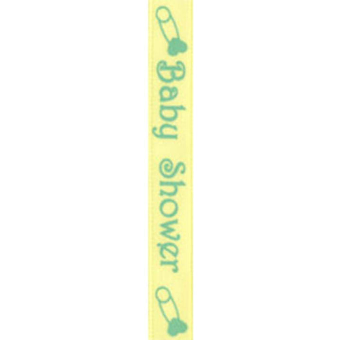 Baby Shower Yellow 3/8in x 5yd