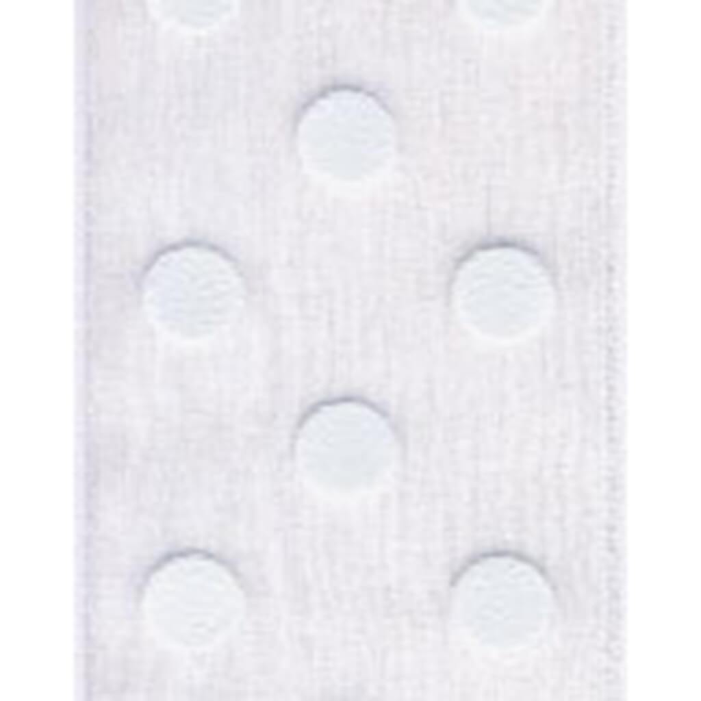 Sheer Dots White 1-1/2 in x 3yd