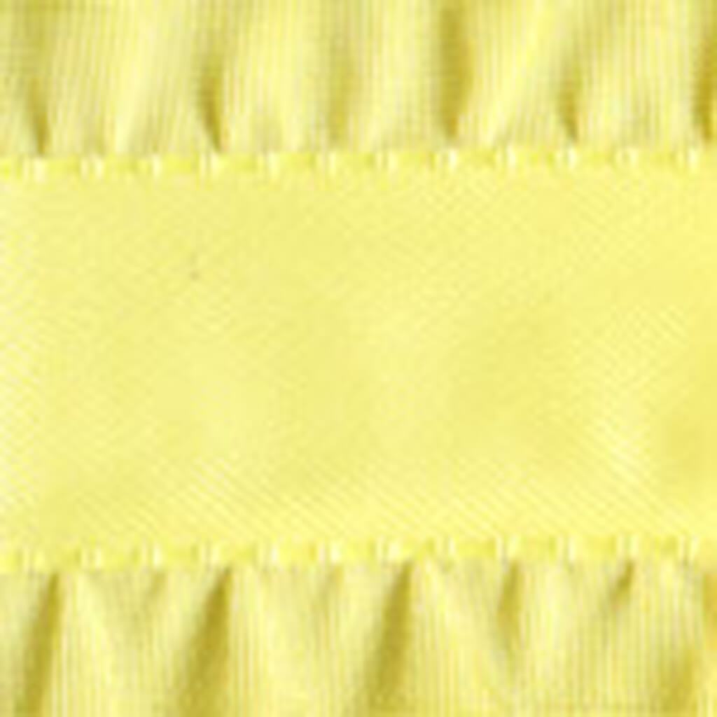 Double Ruffle 3/8in x 3yd Maize