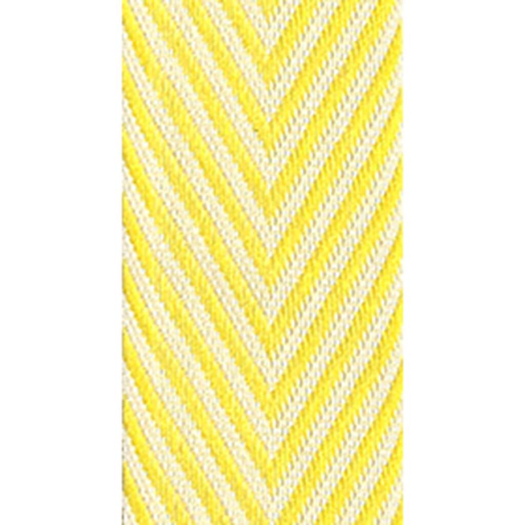 Herringbone 5/8in x 6yd Light Yellow