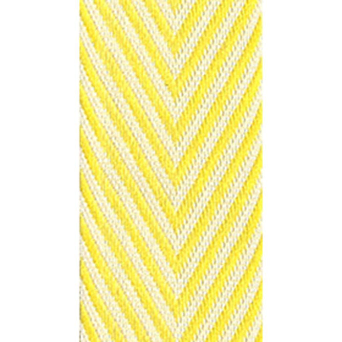 Herringbone 5/8in x 6yd Light Yellow