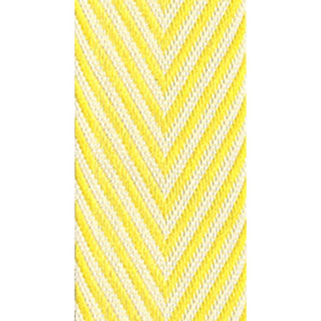 Herringbone 5/8in x 6yd Light Yellow