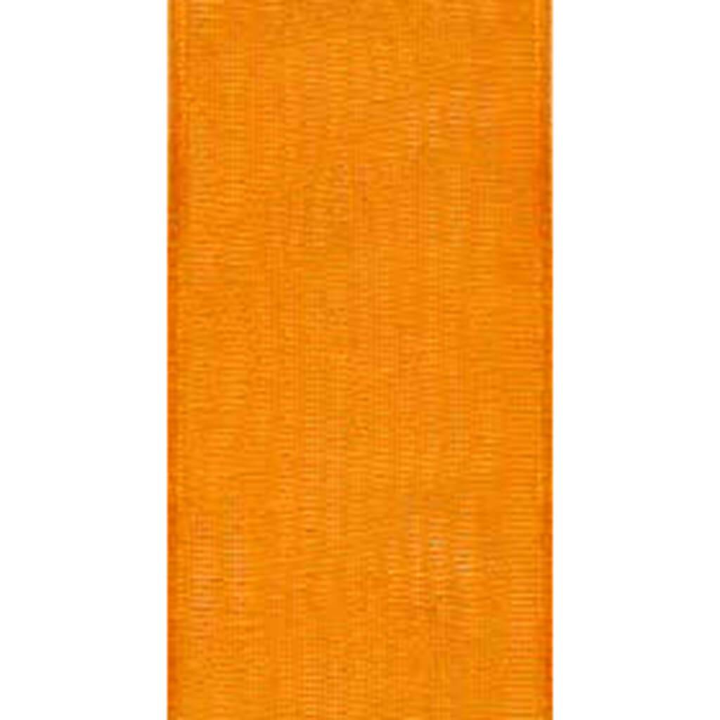 Sheer Organdy 5/8in x 20yd Orange