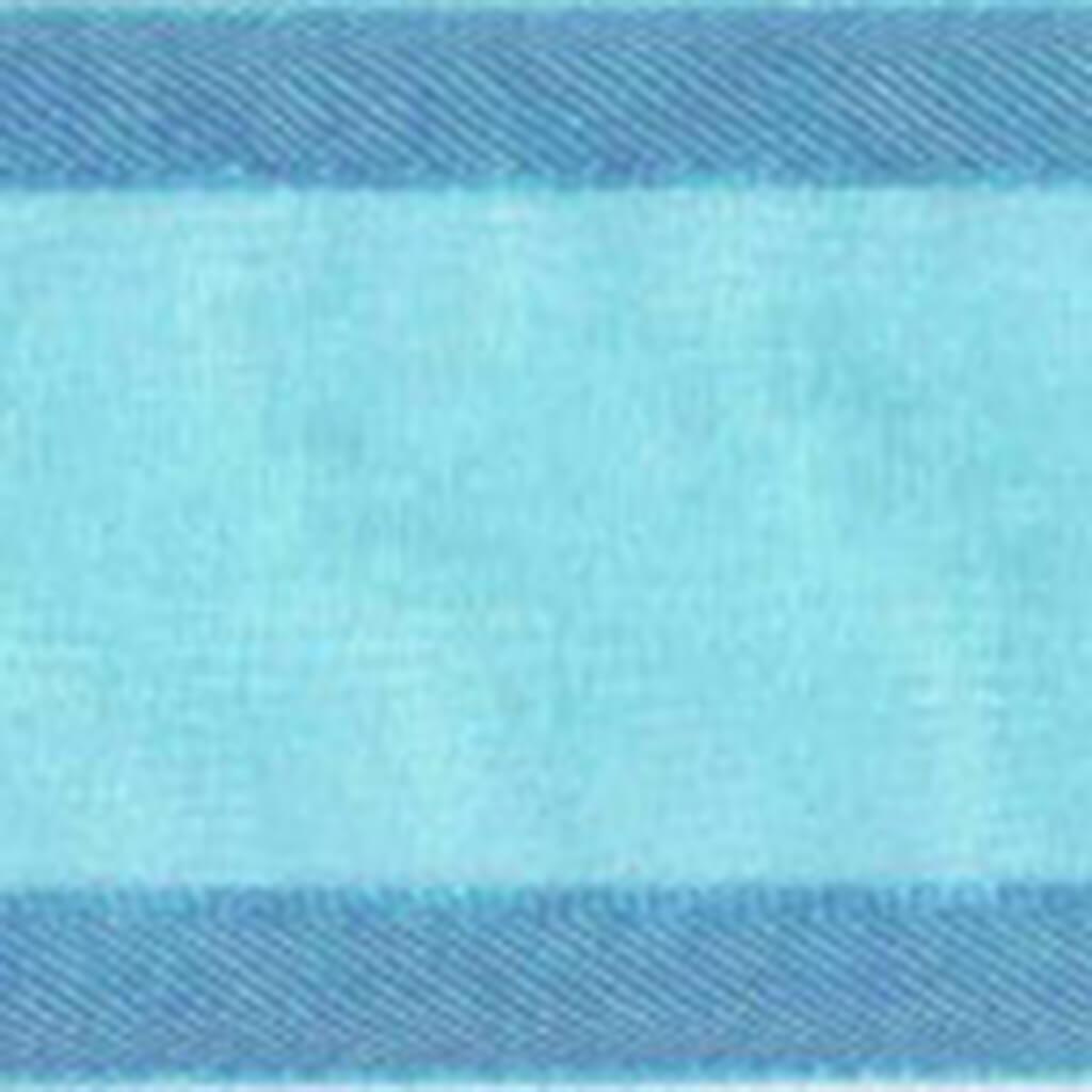 Sheer Delight Satin Edge 5/8in x 6yd Turquois