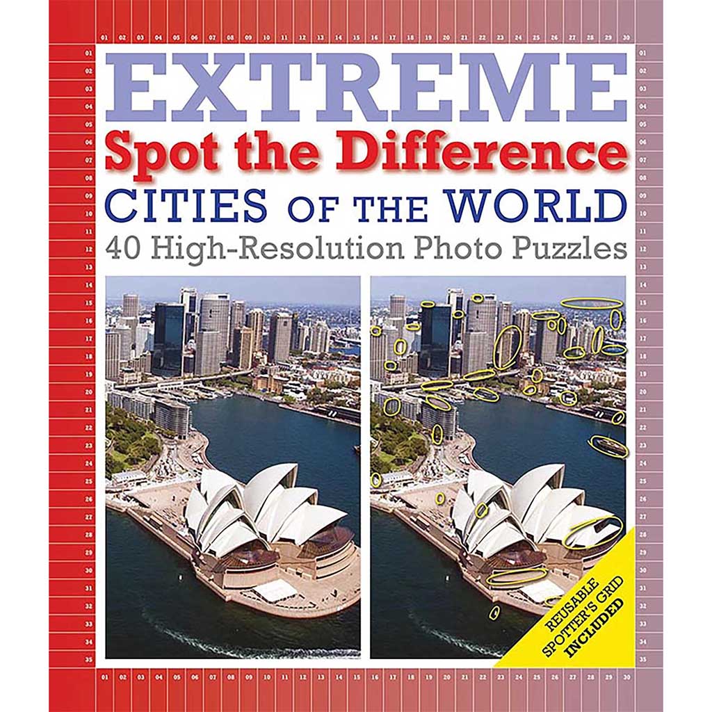 Cities of the World: Extreme Spot the Difference Hardcover