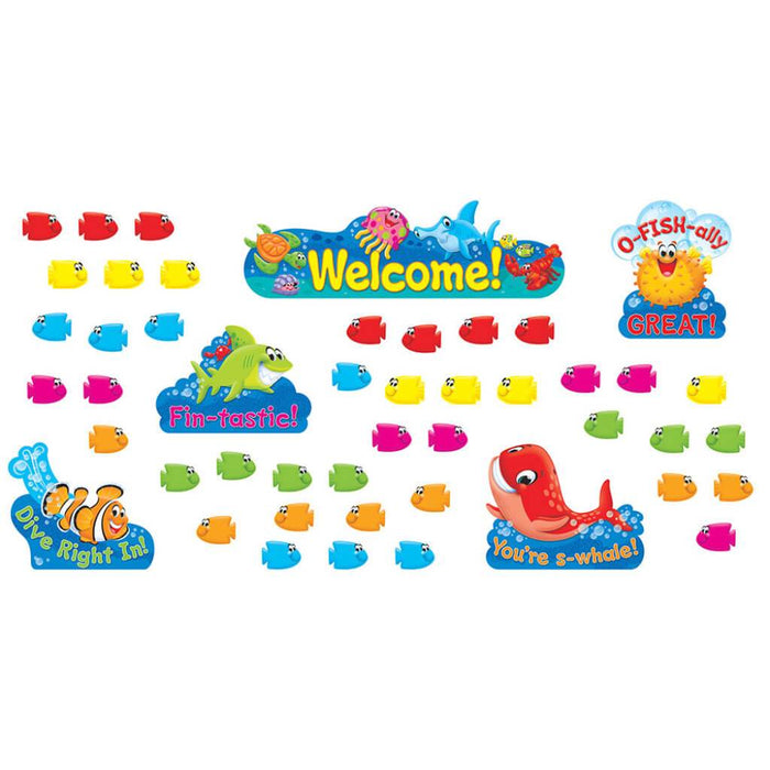 Sea Buddies Welcome Bulletin Board Set 