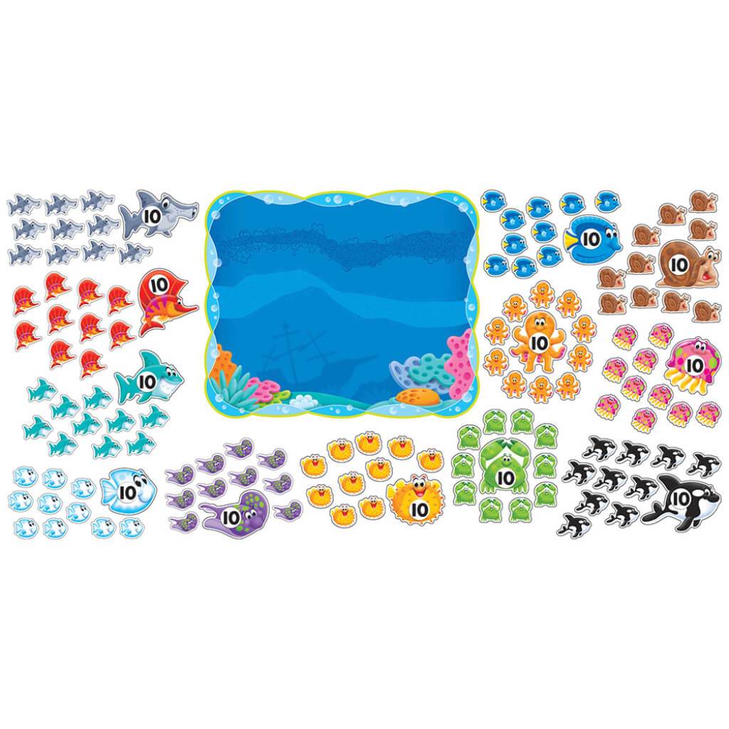 Sea Buddies 0-120 Bulletin Board Set 