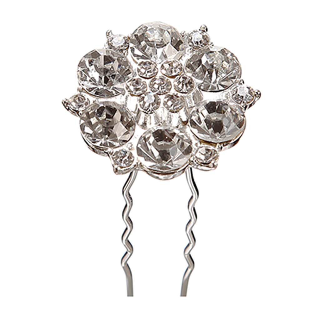 Rhinestone Bouquet Pick 2.5in