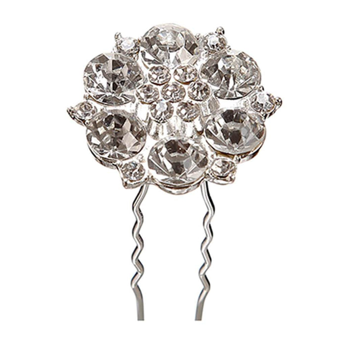 Rhinestone Bouquet Pick 2.5in
