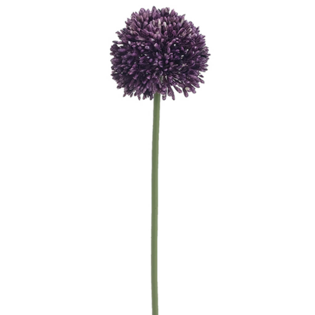 ALLIUM SPRAY 17.5&quot; VIOLET