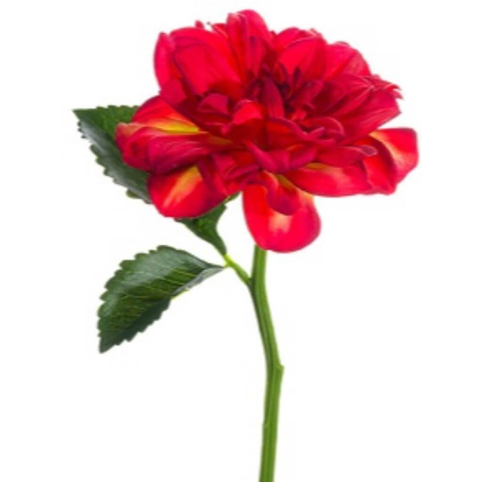 Dahlia Spray 12" Tone Red 