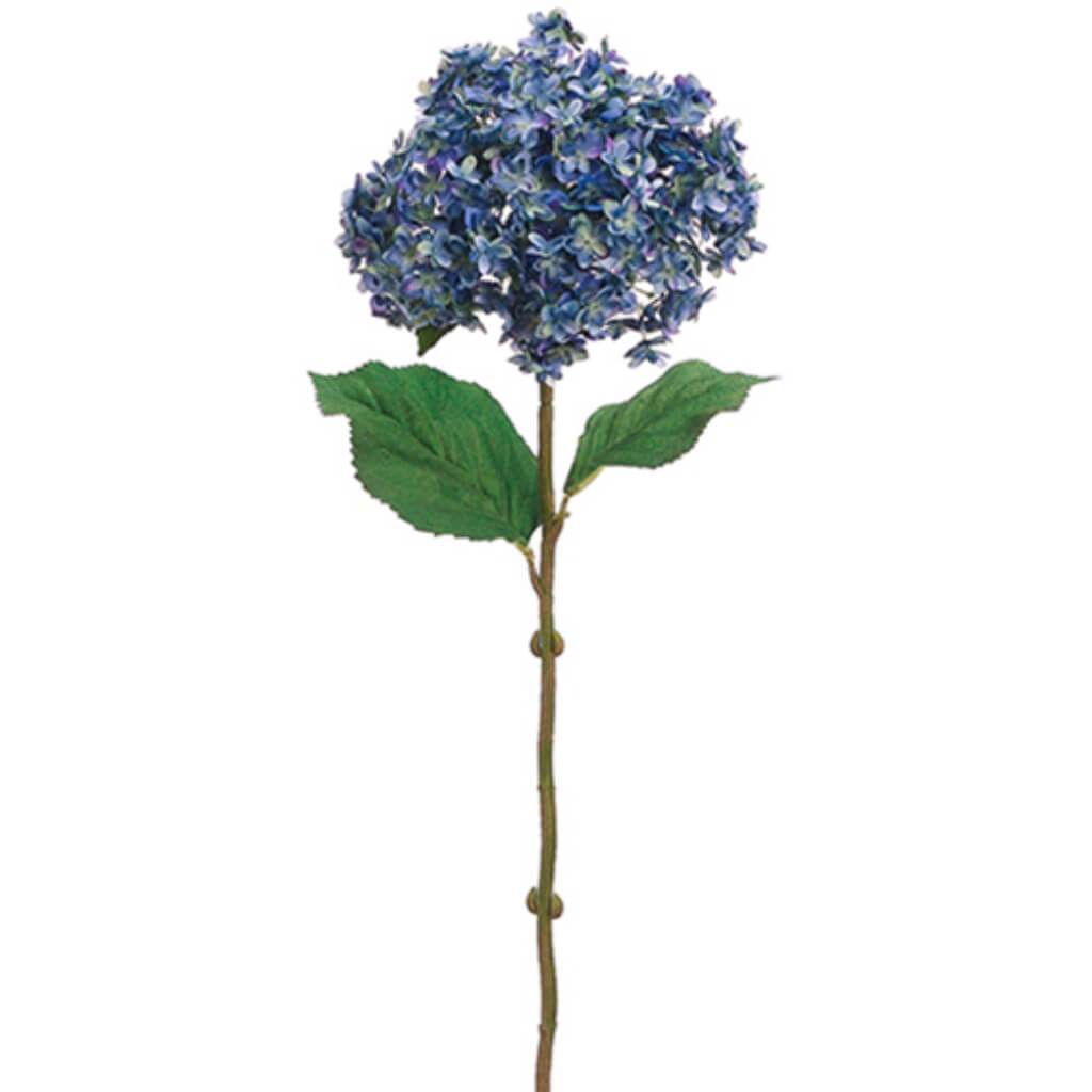 Hydrangea Spray 25in Blue 