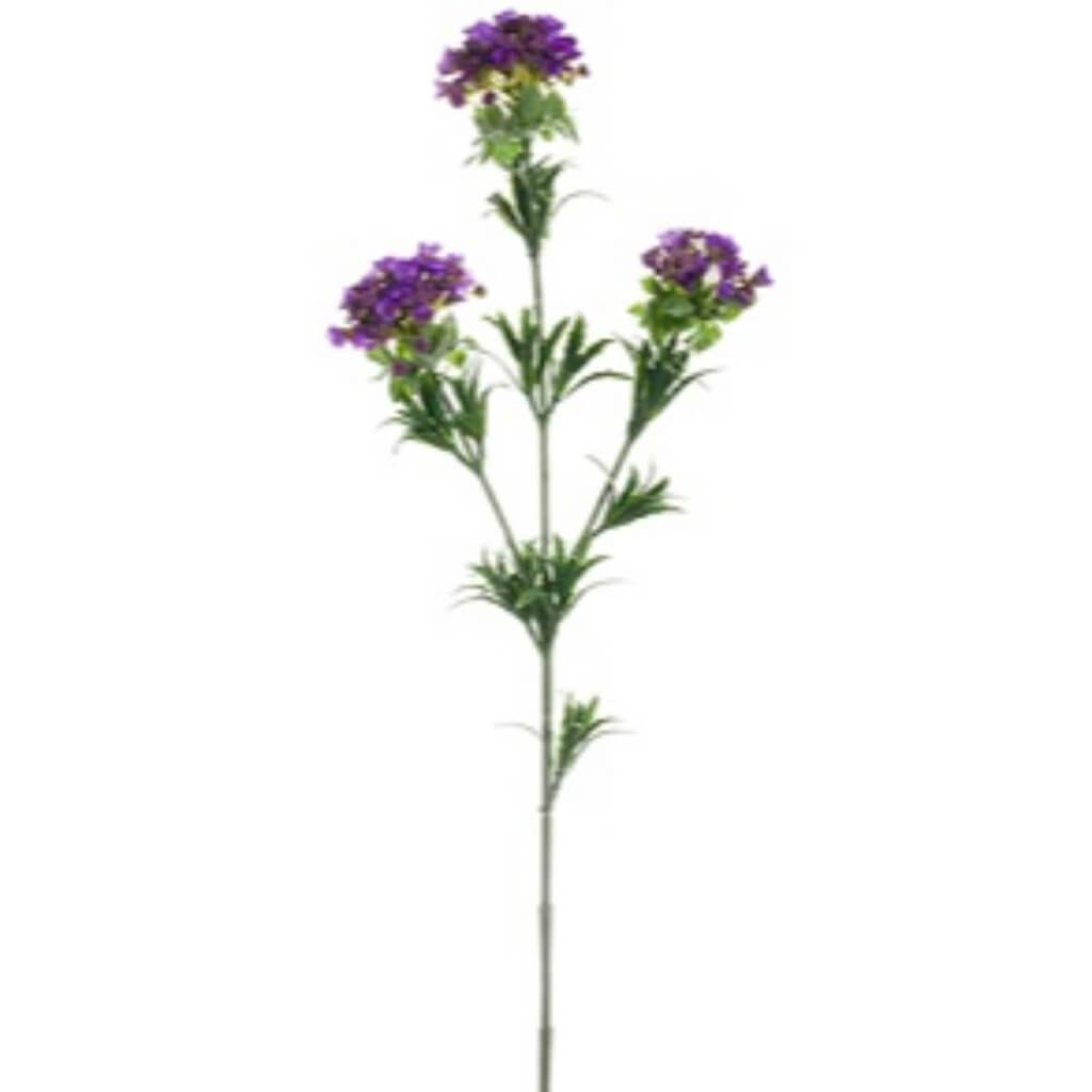 BLOOMING THISTLE 31in SPRAY PURPLE 