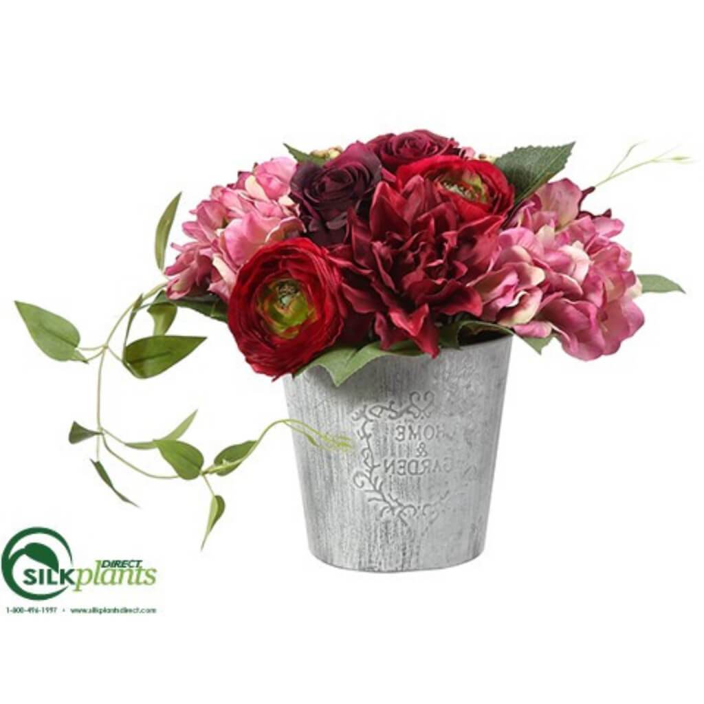 9.5"DAHLIA/ROSE/HYDR(P) WI/EP 
