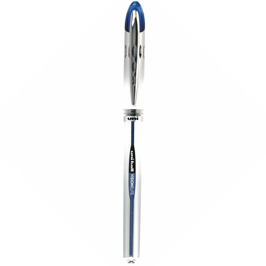 Uni-Ball Vision Elite Pens .8mm Fine Point Blue