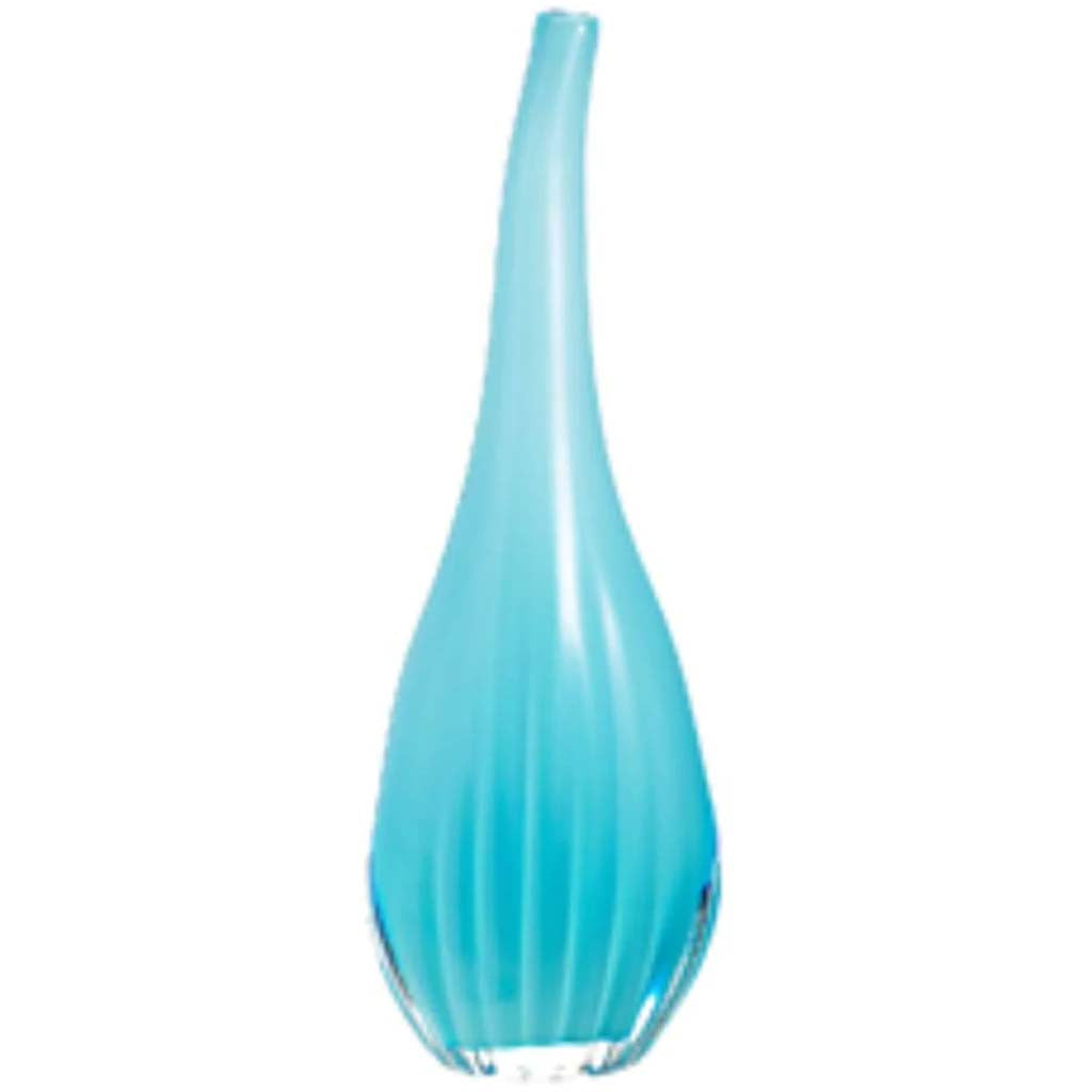 Long Neck Bottle 6.5D19.5&quot;H Blue 