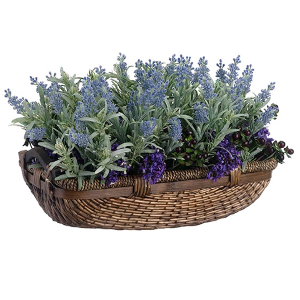 11H11W17"L LAVEND/ROSEMARY(BSK 